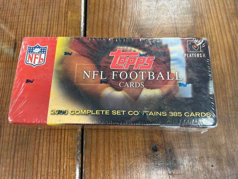 Sealed 2003 Complete Set - 385 Topps NFL Football Cards image