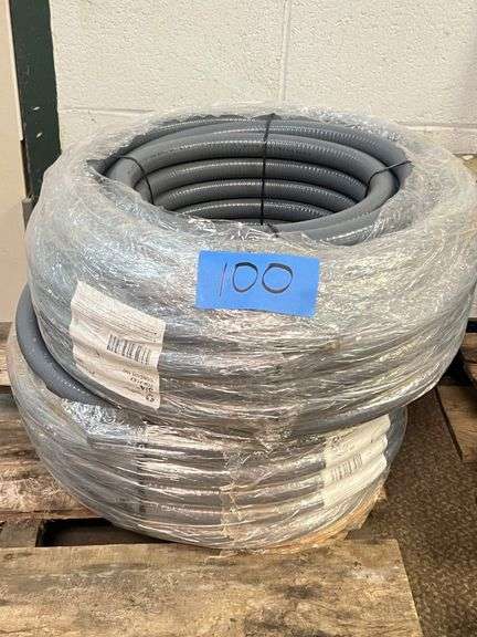 Lot - (2) Southwire Top-Flex 3/4" Conduit - 100' Rolls image