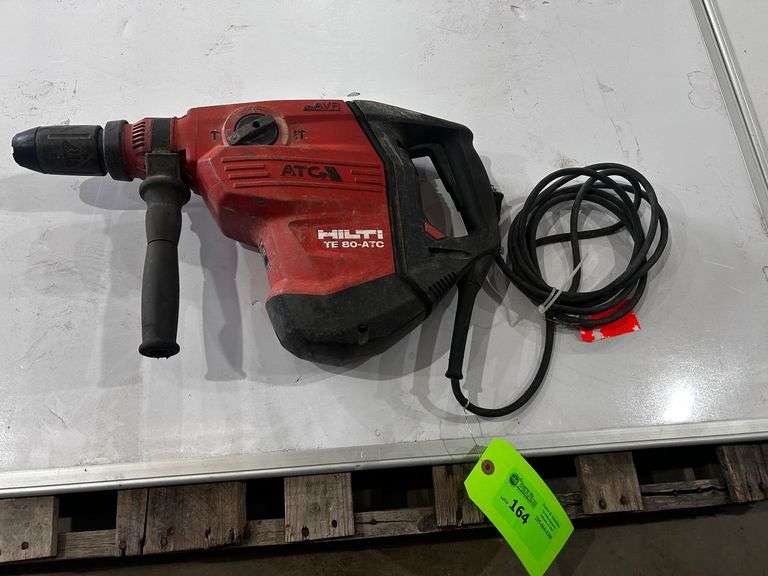 "HILTI"  MODEL TE80 ATC/AVR ROTARY HAMMER DRIL image