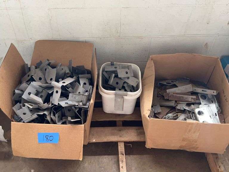 Lot - Assorted Metal Mounting Brackets image
