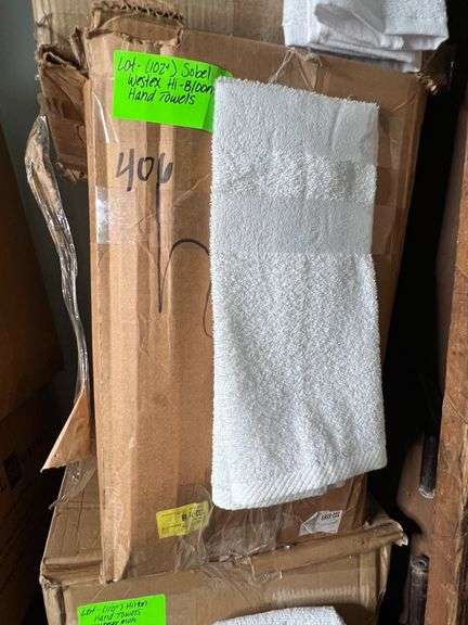 Lot - (102+) Sobel Westex Hi-Bloom Hand Towels image