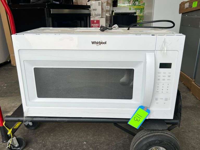 Whirlpool Over the Range Microwave image