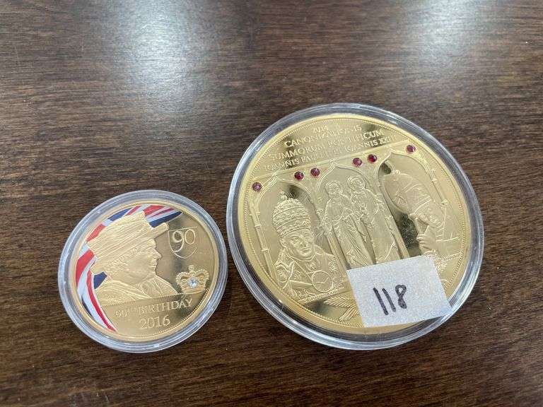 (2) Commemorative Coins image