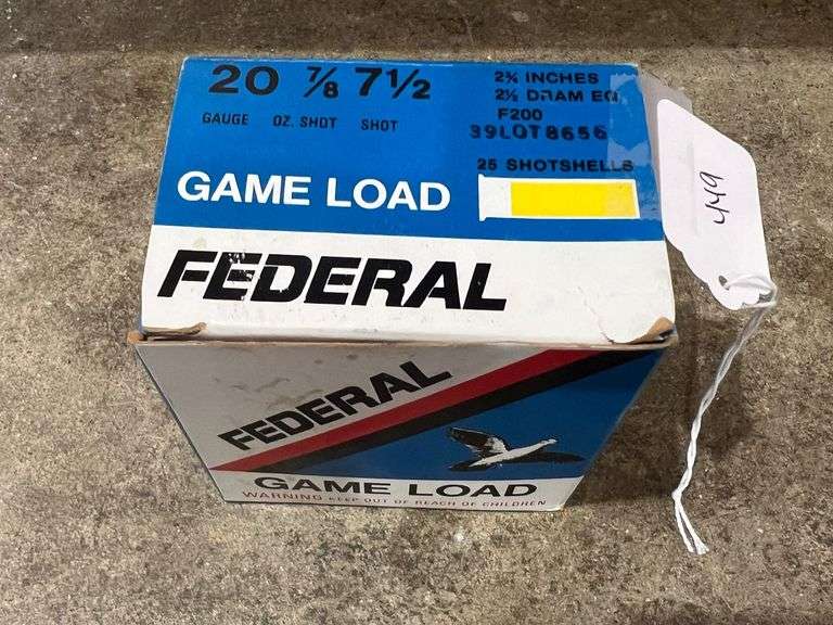 Federal 20Ga Game Loads - 1 Box of 25 image
