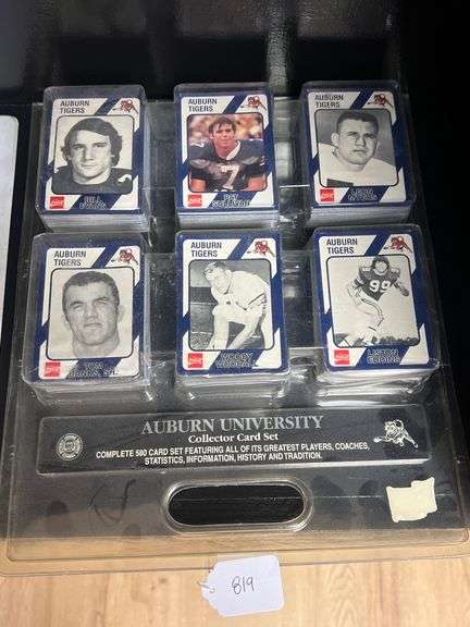Auburn University Collector Card Set image