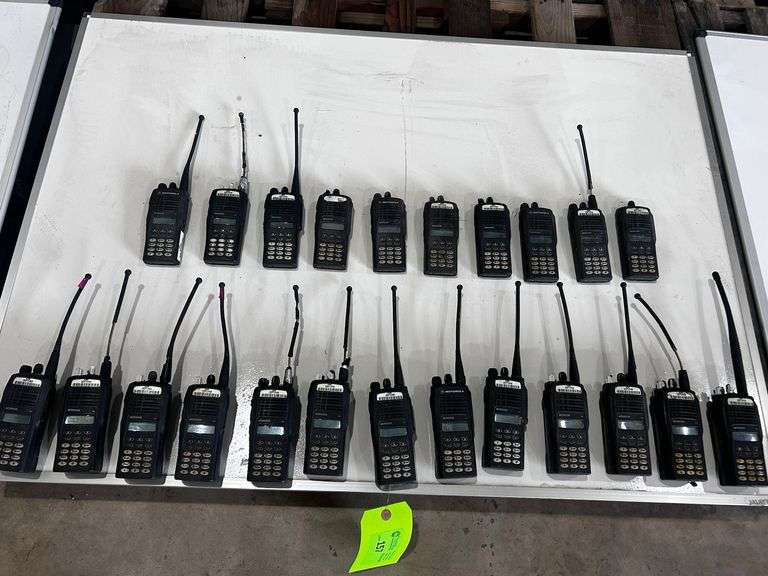 (13) "MOTOROLA" MTX9250 WITH BATTERY,(10 WITHOUT BATTERIES image