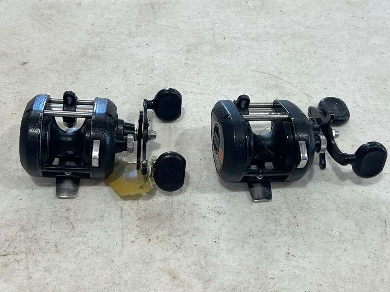 (2) Lew Childre Mag Spool BB-XLM Baitcasting Reel image