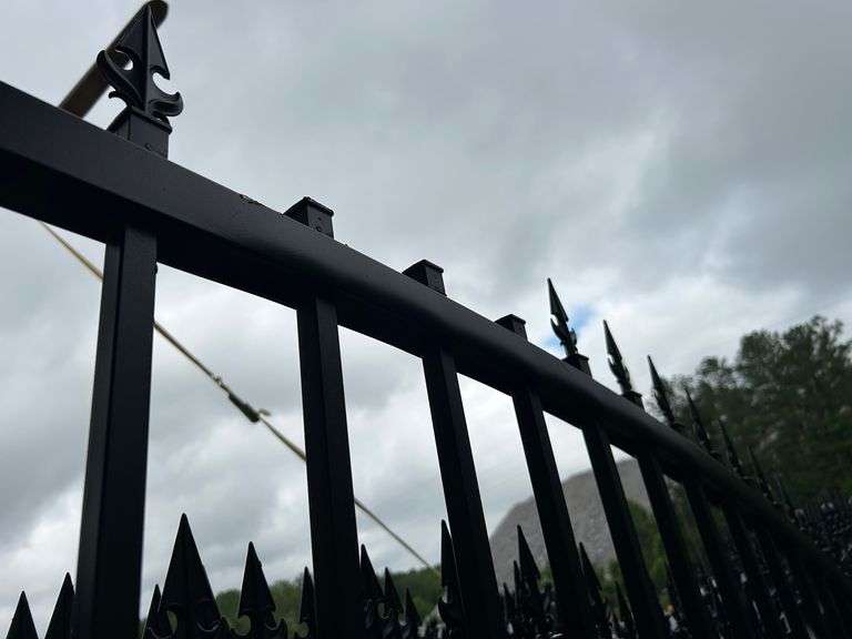 2025 KJ Unused K0720 Heavy Duty Metal Farm Driveway Gates