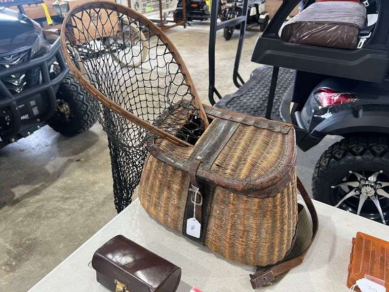Vintage Fishing Net and Basket image