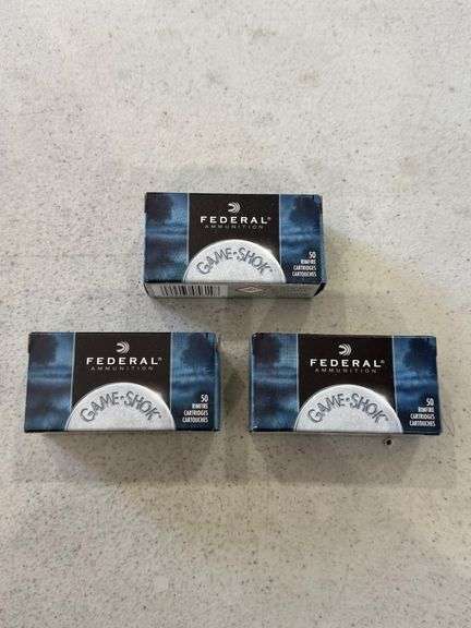 Federal .22LR Ammo - 3 Boxes of 50 image