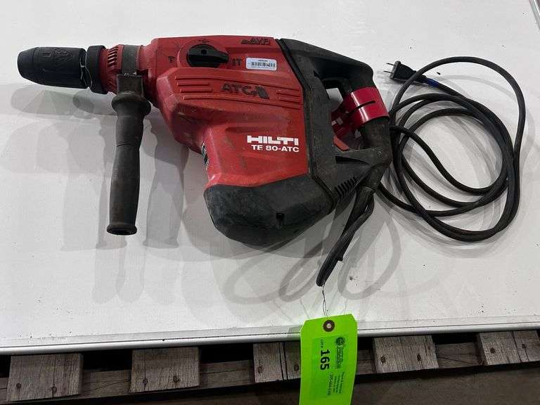 "HILTI"  MODEL TE80 ATC/AVR ROTARY HAMMER DRIL image