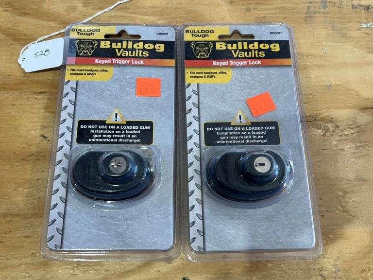 (2) Bulldog Vaults Keyed Trigger Lock image