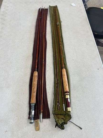 (2) Fly Fishing Rods - Weber and Saranac image