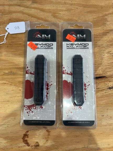 (2) AIM Sports Keymod Rail Panel - 9 Slot image