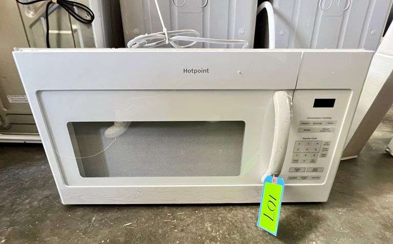 GE Hotpoint Over the Range Microwave image