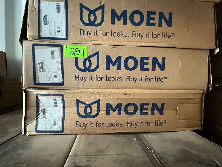Lot - (2) Moen Stainless Steel Sinks 2000 Series image