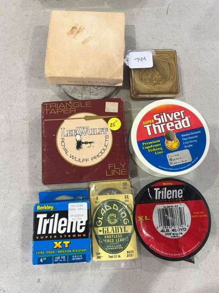 Assorted Fly Line - Lee Wulff, Trilene, Gladding, Banty, Silver Thread image