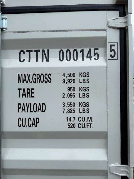 2025 "One Use" 10ft Steel Office Container