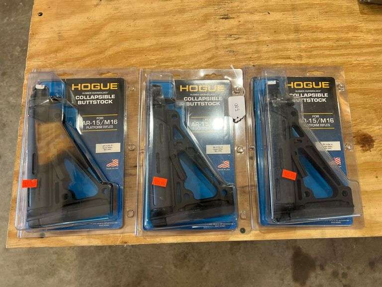 (3) Hogue Collapsible Buttstock for AR-15/M16 image