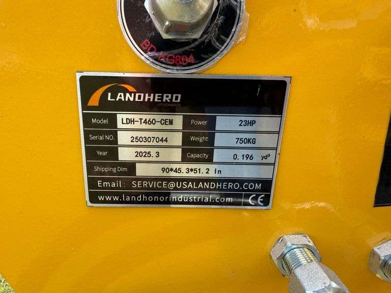 2025 Landhero Unused LDH-T460-CEM Mini-Track Loader