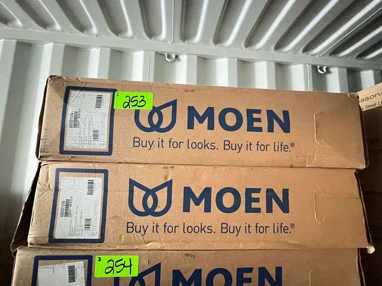 Lot - (2) Moen Stainless Steel Sinks 2000 Series image