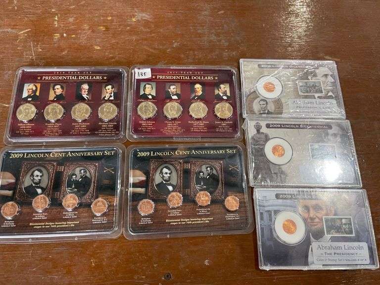 Lot- Presidential Coin Sets image