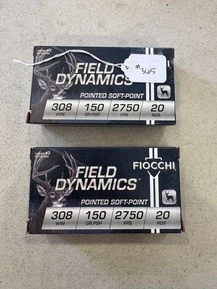 Field Dynamics 308 WIN Ammo - 2 Boxes of 20 image