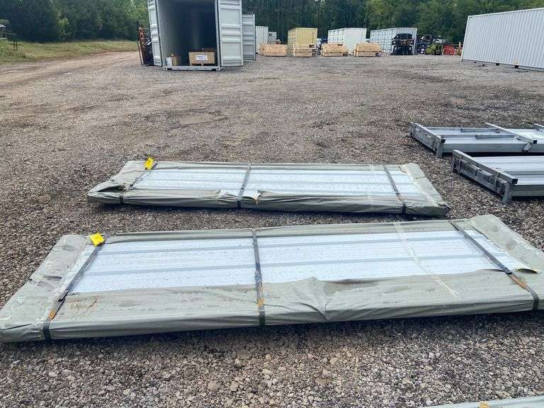 SKLP Unused 10FT Metal Panels-100 Count