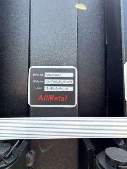2025 AllMetal Unused K0720 Metal Farm Driveway Gates