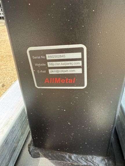2025 AllMetal Unused K2007N Metal Farm Driveway Gates