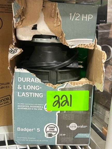 Badger 5 Food Waster Disposer image