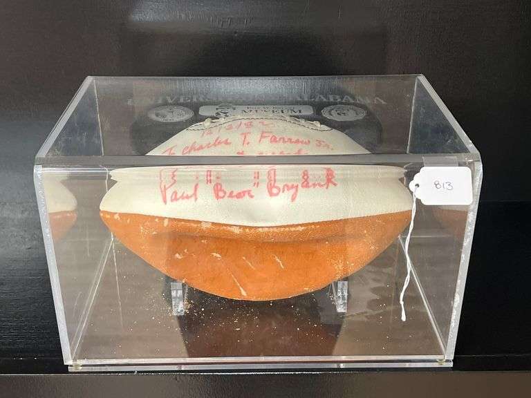 Paul “Bear” Bryant Autographed Football image