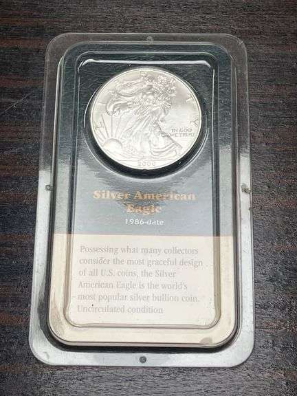 2000 $1 American Silver Eagle Coin image