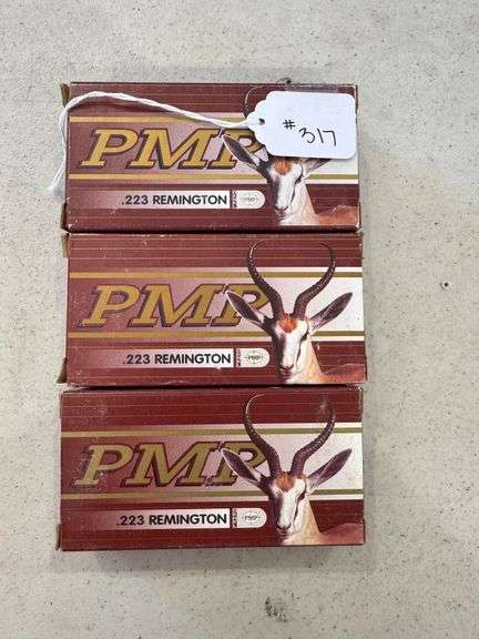 PMP .223 REM Ammo - 3 Boxes of 20 image