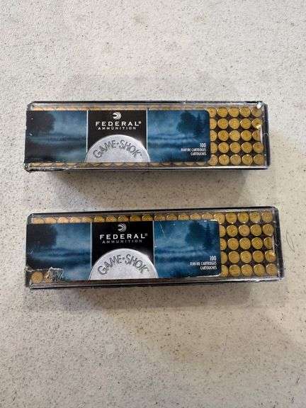 Federal .22LR Ammo - 2 Boxes of 100 image