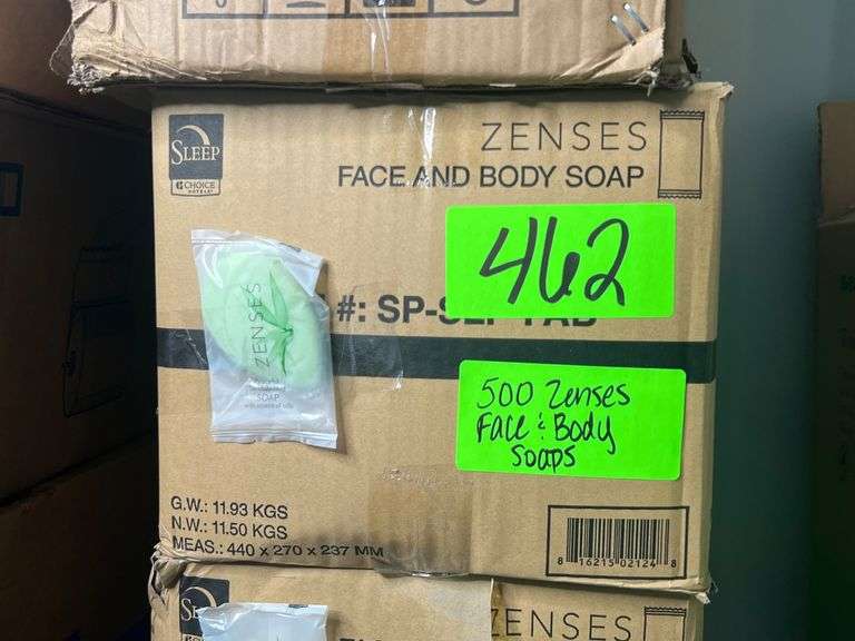 Lot - (500) Zenses Face & Body Soaps image