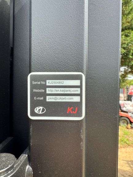 2025 KJ Unused K0720 Heavy Duty Metal Farm Driveway Gates