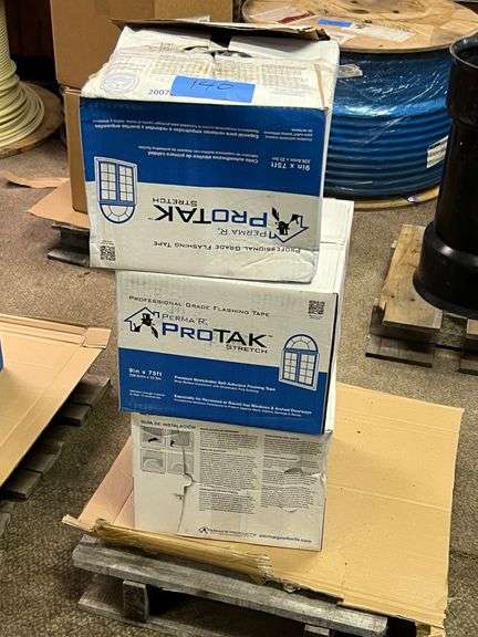 Lot - (3) Boxes of ProTak Stretch Flashing Tape - 9" x 75' image