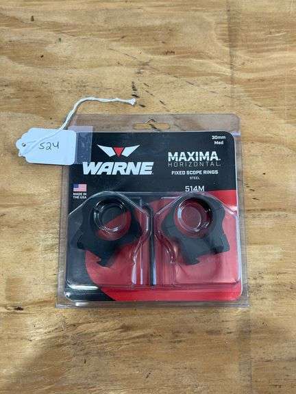 Warne Fixed Scope Rings - 30MM image