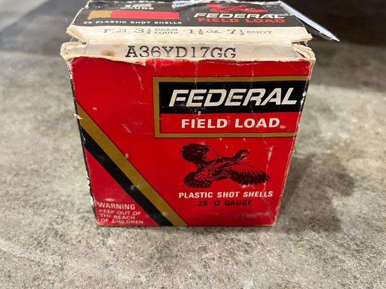 Federal Field Load 12 Ga - 1 Box of 25 image