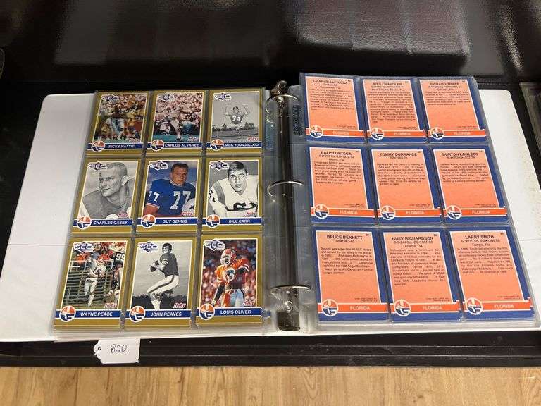 SEC Collector Card Binder image
