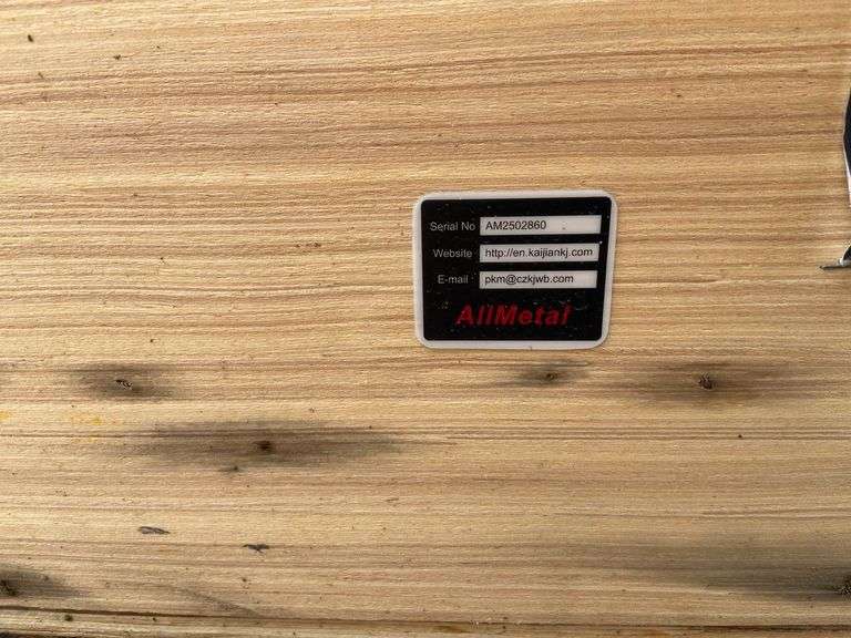 AllMetal Unused K2119 23ftx22ft Double Garage Metal Shed