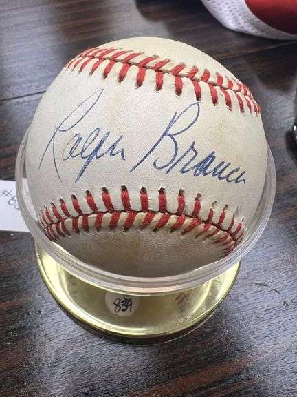 Ralph Branca Autographed Rawlings Official Major League Baseball image