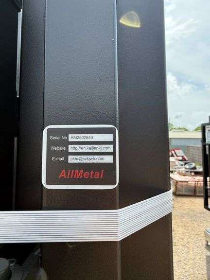 2025 AllMetal Unused K0720 Metal Farm Driveway Gates