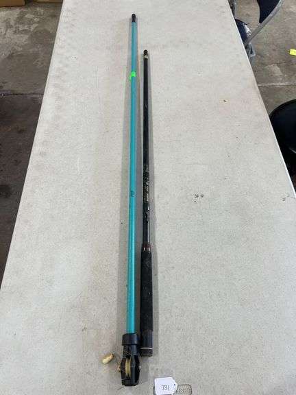 (2)Telescoping Fly Fishing Rods - Kodiak and Fish Jerker image