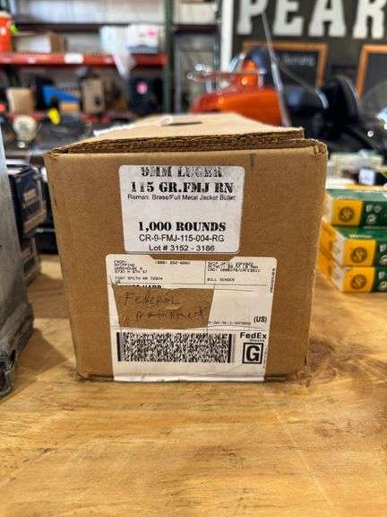 Large Ammo Lot - 9MM Luger - 1,000 Rounds image