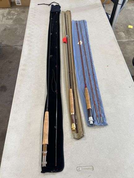 (3) Fly Fishing Rods - Kensington, G Loomis, and Bamboo Rod image