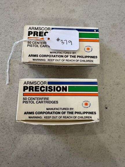 Armscor Precision 9MM Ammo - 2 Boxes of approx 50 image
