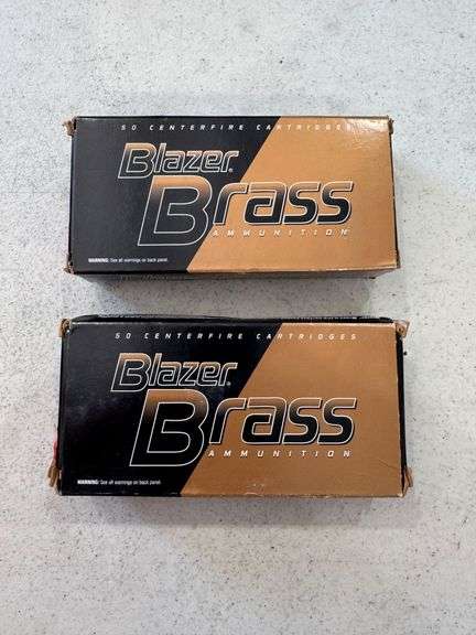 Blazer Brass 380 Auto Ammo - 2 Boxes of 50 image