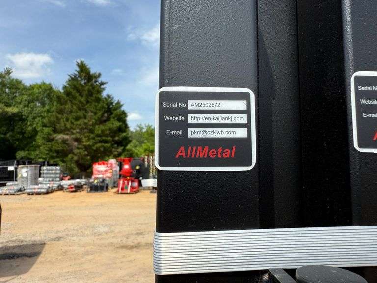2025 AllMetal Unused K0720 Metal Farm Driveway Gates